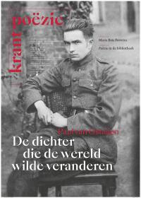 Cover Poëziekran 3 2023 met daarop een foto van Paul van Ostaijen